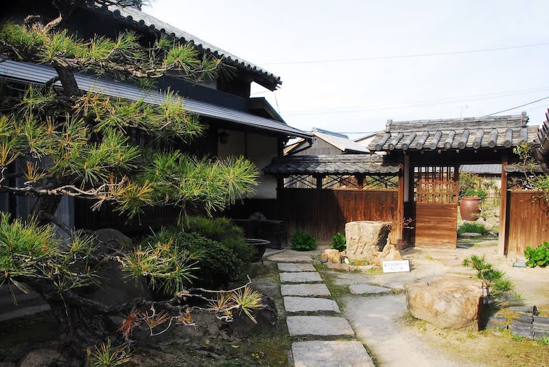 造園の庭の様子